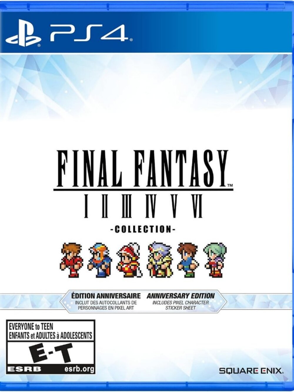 Final Fantasy I-VI Collection Anniversary Edition 2024 for PS4 - RPG Classic
